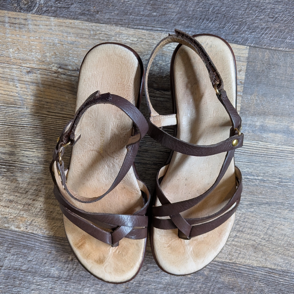 Brown Leather Sandals